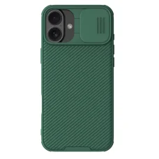 Nillkin CamShield PRO kemény tok Apple iPhone 16 Plus sötétzöld