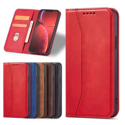 Magnet Fancy Case iPhone 13 Pro Max tok Piros - 15