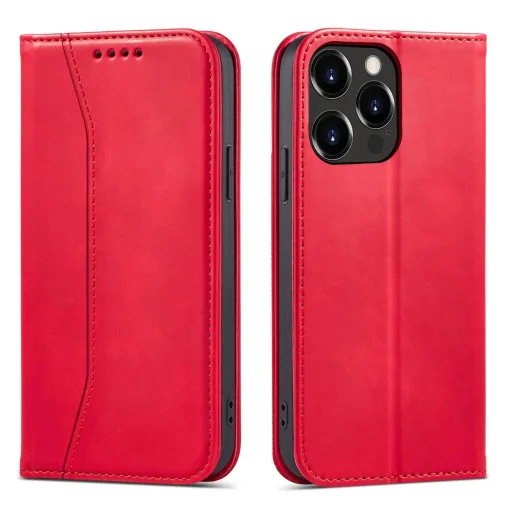 Magnet Fancy Case iPhone 13 Pro Max tok Piros - 1