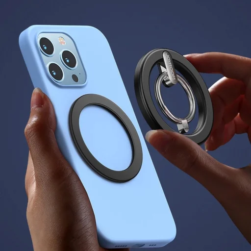 Joyroom multifunkcionális mágneses autós tartó gyűrűvel, fekete (JR-ZS294) - 20