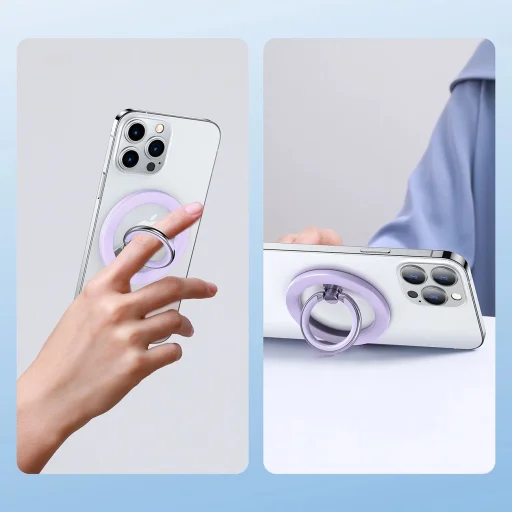 Joyroom JR-Mag-M2 MagSafe mágneses telefontartó - lila - 3