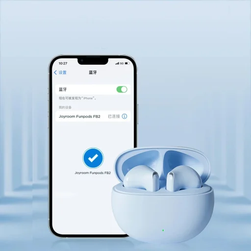 Joyroom Funpods vezeték nélküli fülhallgató (JR-FB2) - kék - 10