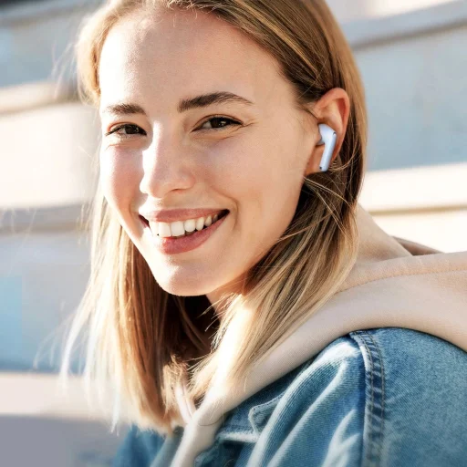 Joyroom Funpods vezeték nélküli fülhallgató (JR-FB2) - kék - 12