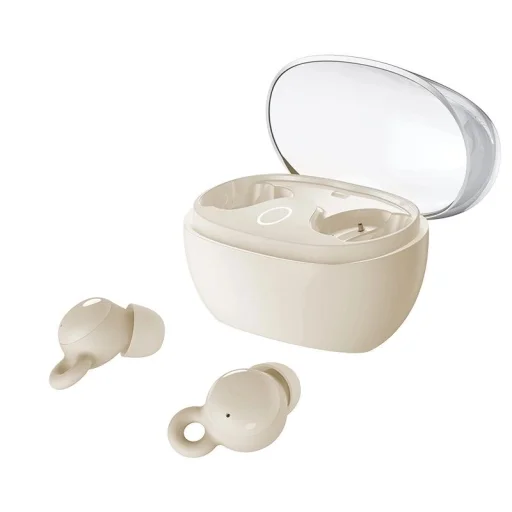 Joyroom JR-TS3 vezeték nélküli fülhallgató alváshoz - fehér - 4