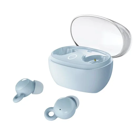 Joyroom JR-TS3 vezeték nélküli fülbe helyezhető fülhallgató alváshoz - kék - 4