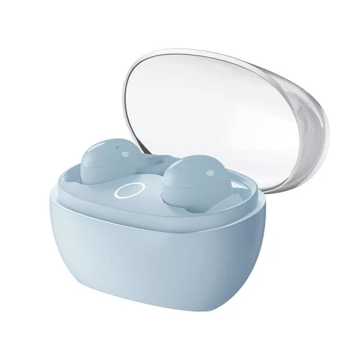 Joyroom JR-TS3 vezeték nélküli fülbe helyezhető fülhallgató alváshoz - kék - 6