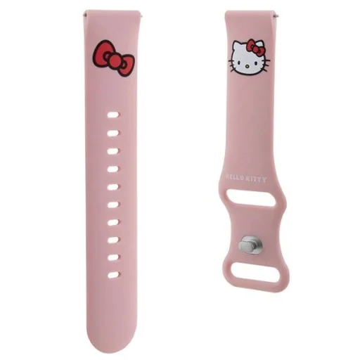 Hello Kitty Silicone Kitty Head szíj univerzális 22mm - rózsaszín - 3