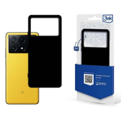 3mk Matt tok Xiaomi Poco X6 Pro 5G - fekete - 1