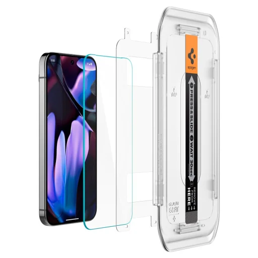 Spigen Glas.tr "ez Fit" Edzett üveg 2-pack Google Pixel 9 Pro Xl átlátszó üvegfólia - 2