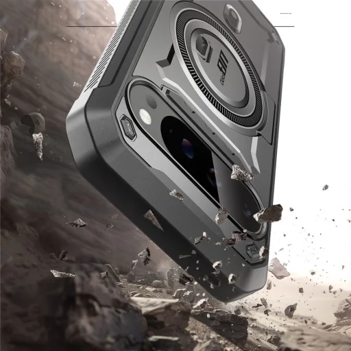  Google Pixel 9 / 9 Pro fekete SUPCASE UB Pro Mag MagSafe tok - 3