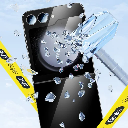 Benks Tempered Glass Ultra Shield HD Samsung Galaxy Z Flip 6 üvegfólia - 4