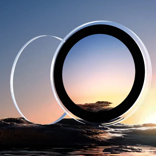 Benks edzett üveg Glass Warrior kamera lencsevédő Samsung Galaxy Fold 6-hoz (3 darab lencse) fekete üvegfólia - 6