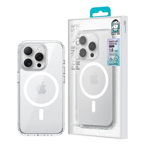  iPhone 16 Pro Átlátszó Benks Mágneses Lucent Pro tok - 2