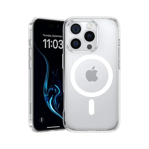  iPhone 16 Pro Átlátszó Benks Mágneses Lucent Pro tok - 1