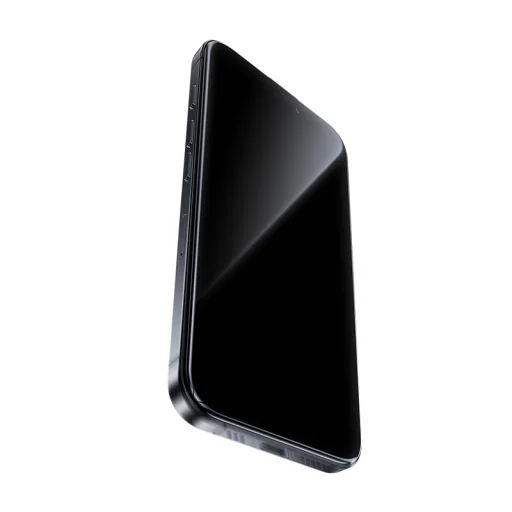 Benks edzett üveg Glass Warrior zafír bevonattal (LS65) iPhone 16 Pro Max fekete (vékony él) üvegfólia - 4