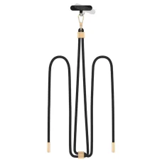 Tech-protect C2s Rope Crossbody Pánt Fekete/arany