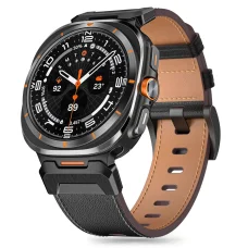 Tech-protect Delta Pro Samsung Galaxy Watch Ultra (47 Mm) Bőr Fekete