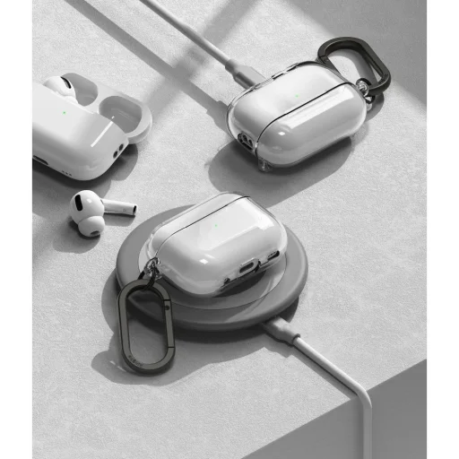 RINGKE HINGE APPLE AIRPODS PRO 1 / 2 átlátszó tok - 5