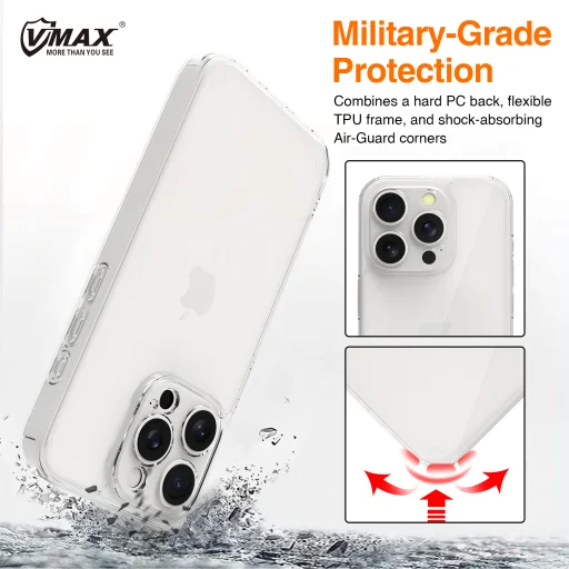 Vmax szett tok + üvegfólia 2,5D prémium Samsung Galaxy A15 4G / A15 5G készülékhez - 6