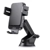 Joyroom JR-ZS219 autós telefontartó készlet Qi vezeték nélküli töltővel (fekete) tapadókorongos, műszerfelra