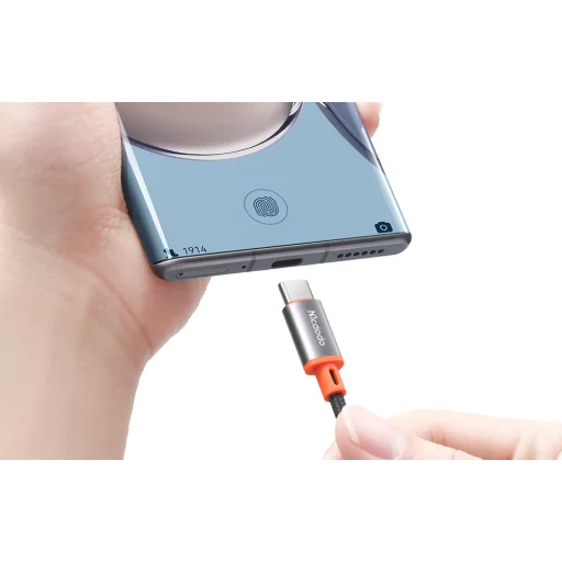 Mcdodo CA-0820 USB-C - 3.5mm AUX mini jack kábel, 1.2m (fekete) - 8