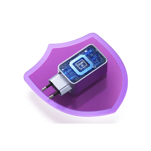 Ugreen Nexode Pro 100W hálózati töltő, GaN, USB + 2x USB-C (szürke) - 7