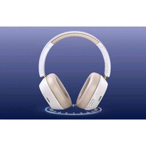 Ugreen HiTune Max 5C vezeték nélküli fejhallgató, Hybrid ANC, Bluetooth 5.4 (fehér) - 9