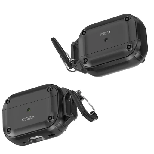 Tech-protect Rough Hook Apple Airpods Pro 1 / 2 Fekete - 6