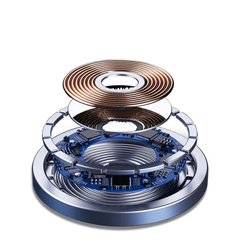 Dudao MagSafe 15W induktív töltő - fekete - 9