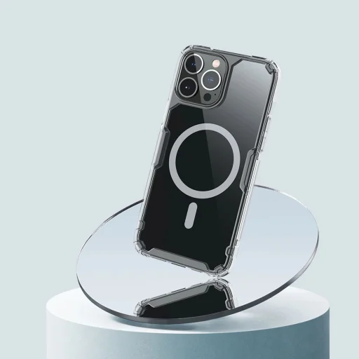 Nillkin Nature Pro páncél tok MagSafe támogatással iPhone 15 Pro Max-hoz - fehér - 11