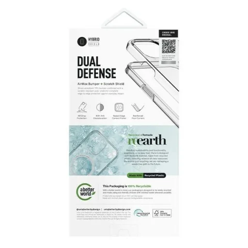 Uniq Clario iPhone 16 Plus 6.7" Magclick Charging tok átlátszó/lucent clear - 5