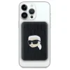 Karl Lagerfeld Powerbank inductive KLPB5FPGKSKIHK 16W 5000mAh fekete/fekete Karl Head Pin MagSafe thumbnail