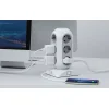 TESSAN Power strip TPS02-DE-C hálózati elosztó USB porttal thumbnail