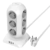 TESSAN Power strip TPS02-DE-C hálózati elosztó USB porttal thumbnail
