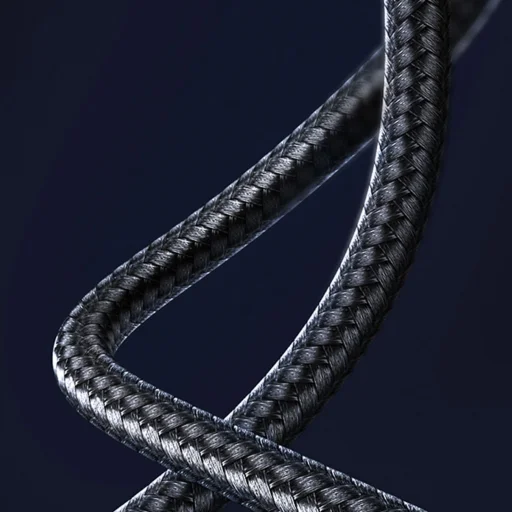 Ugreen 90° szögben hajlított kábel USB C - USB 2.0 480Mbps 3A 3m fekete (US176) - 6