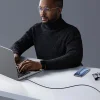 Ugreen US557 USB-C / USB-C PD kábel 100W 1m - fekete thumbnail
