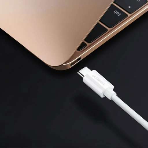 Ugreen tlačiarenský kábel USB-C - USB-B 480Mb/s 1m biely (US241) - 3