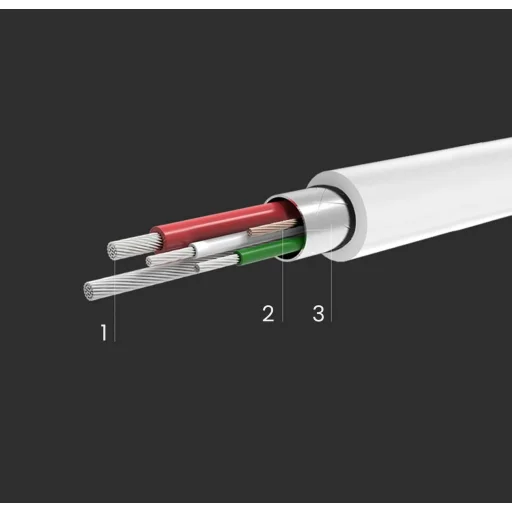Ugreen tlačiarenský kábel USB-C - USB-B 480Mb/s 1m biely (US241) - 6