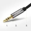 Ugreen AV119 10737 audio kábel mini jack 3.5mm / mini jack 3.5mm 5m - fekete thumbnail
