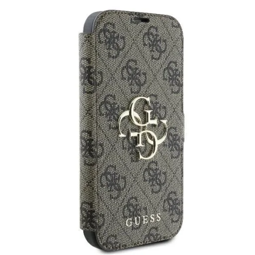  iPhone 16 Pro Barna Guess 4G Metal Logo tok - 4