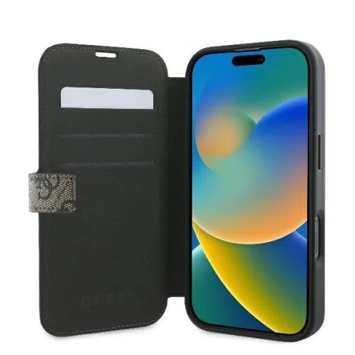  iPhone 16 Pro Barna Guess 4G Metal Logo tok - 6