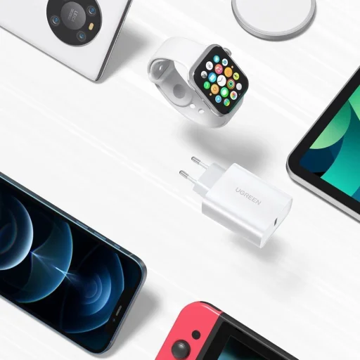 Ugreen USB töltő Power Delivery 3.0 Quick Charge 4.0+ 20W 3A fehér (60450) - 4