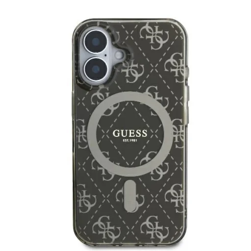  iPhone 16 Plus Barna Guess IML 4G Background MagSafe tok - 3