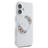 iPhone 16 Plus Átlátszó Guess IML Flowers Wreath MagSafe tok - 4