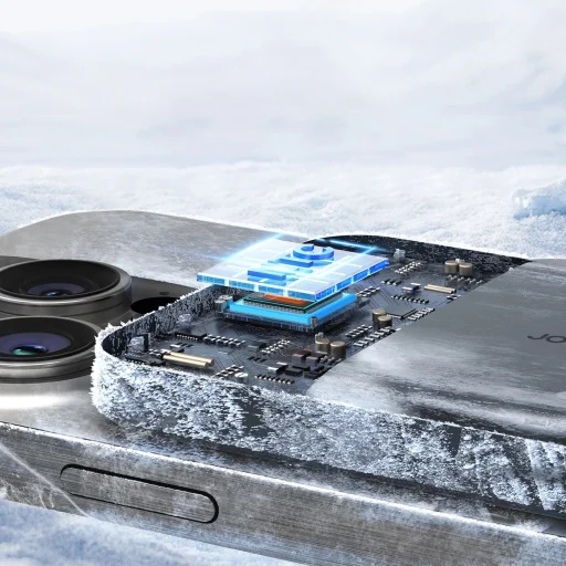 Joyroom JR-W020 Mini 5000 mAh induktív powerbank - fekete + USB-C / USB-C kábel - 14