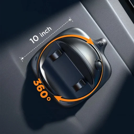 Joyroom JR-ZS354 telefontartó tapadókoronggal autóba, irodába, otthonra - fekete - 11