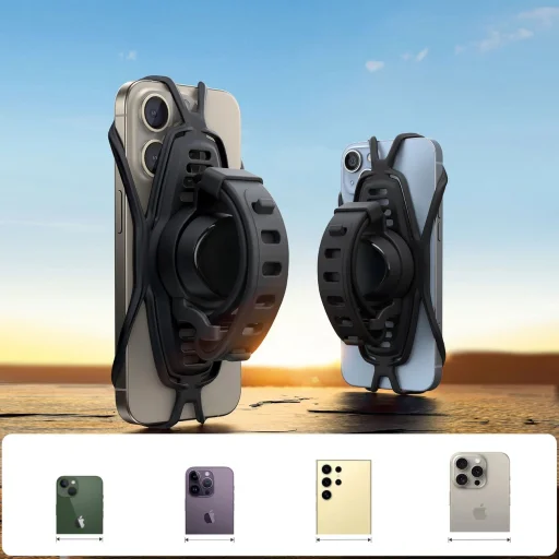 Joyroom JR-ZS382 Bicikli és motorkerékpár tartó - Fekete - 8