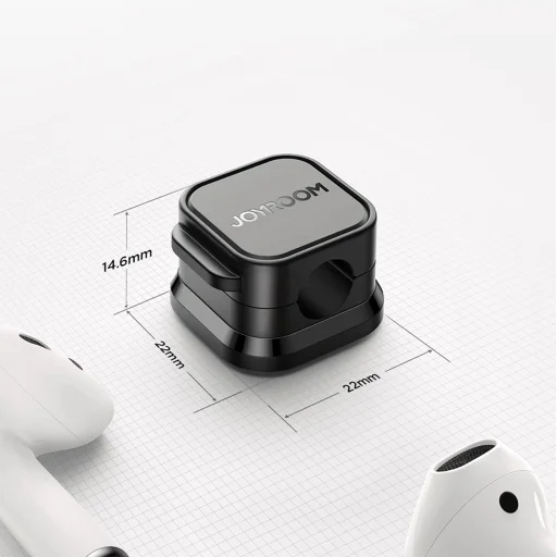 Joyroom JR-ZS368 mágneses kábelrendező – fekete (6 db) - 11