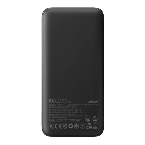 Joyroom JR-PBF15 10000mAh USB-C USB-A 22.5W powerbank - fekete - 3