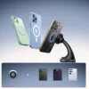 Joyroom JR-ZS406 mágneses autós telefontartó műszerfalra / szélvédőre - fekete thumbnail
